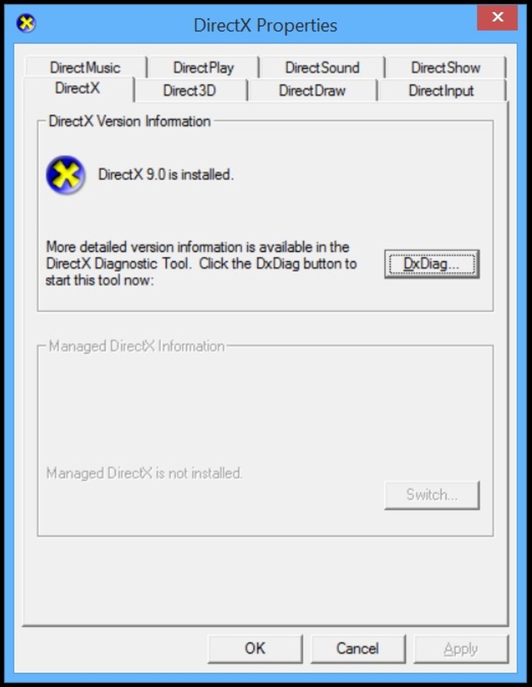 directx version 9.0 download for windows 10
