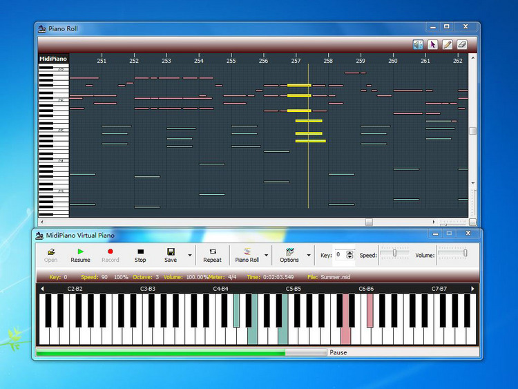 windows musical instrument tuner app