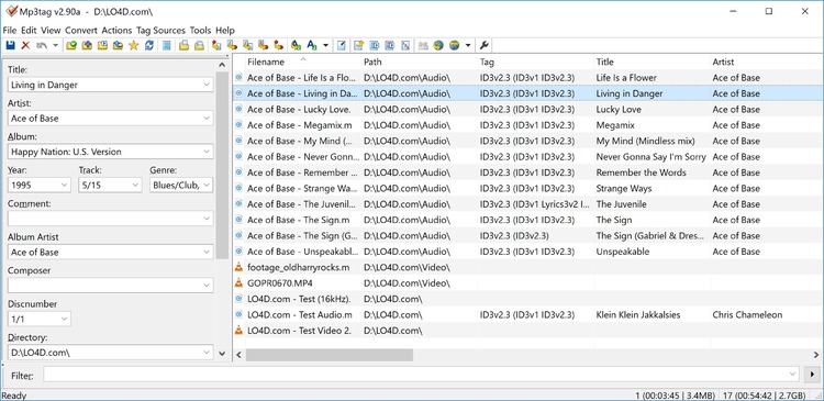  Tagging Software on Mp3 Tag 2 53 Screenshot