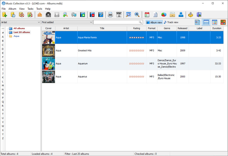 My Music Collection 3.5.9.5 for windows download