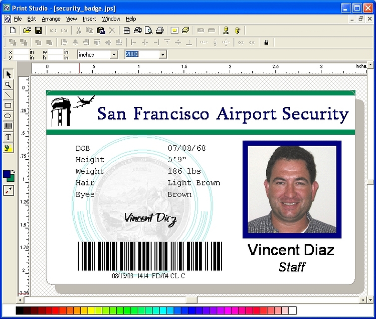 Photo Identity Card software, free download