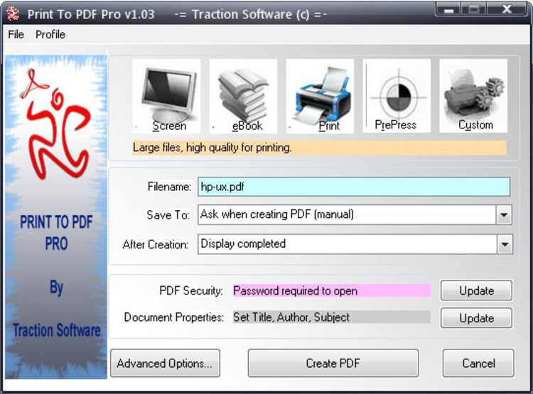 freeware print to pdf