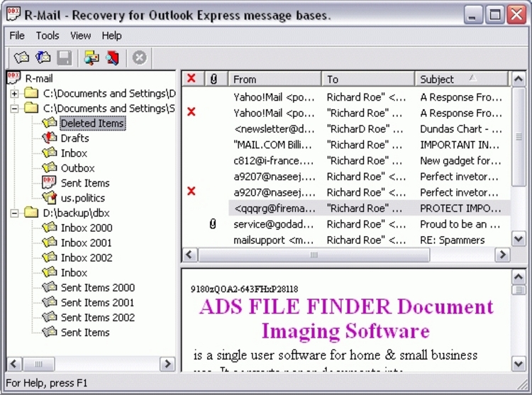 Crack Oe-Mail Recovery