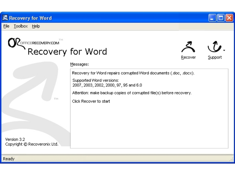 Magic Word Recovery 4.6 instaling
