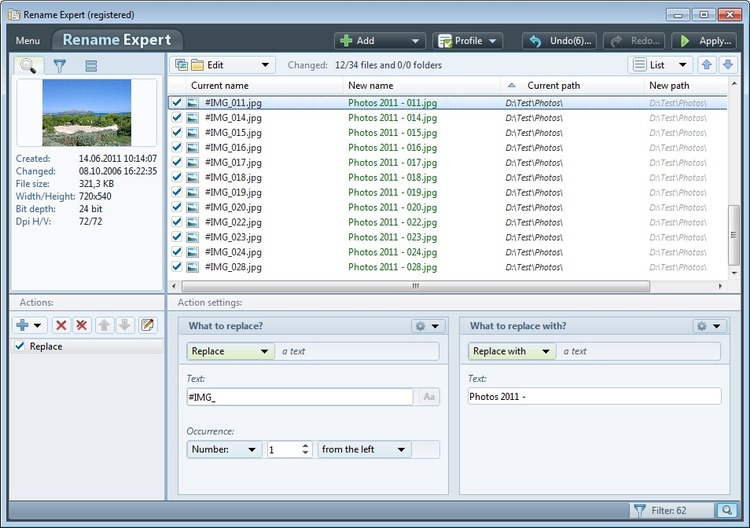 Gillmeister Rename Expert 5.30.1 download the last version for windows