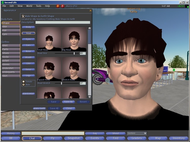 second life video game