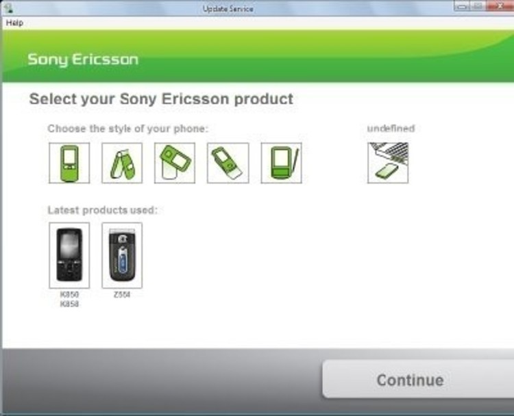 скачать sony ericsson service update