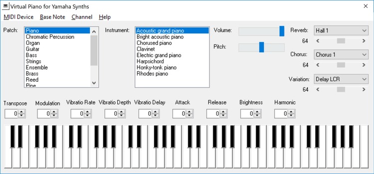 virtual piano net sheets